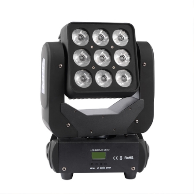 9pcs  LED Matrix Moving Head PRO-LB010